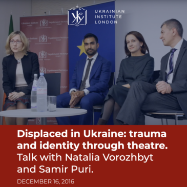 Displaced in Ukraine: trauma and identity through theatre