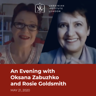 An evening with Oksana Zabuzhko and Rosie Goldsmith