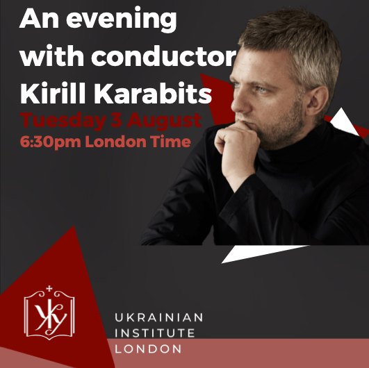 An evening with conductor Kirill Karabits